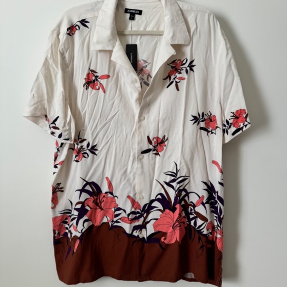 NWT Express button down - Picture 2 of 4